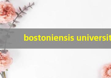 bostoniensis university